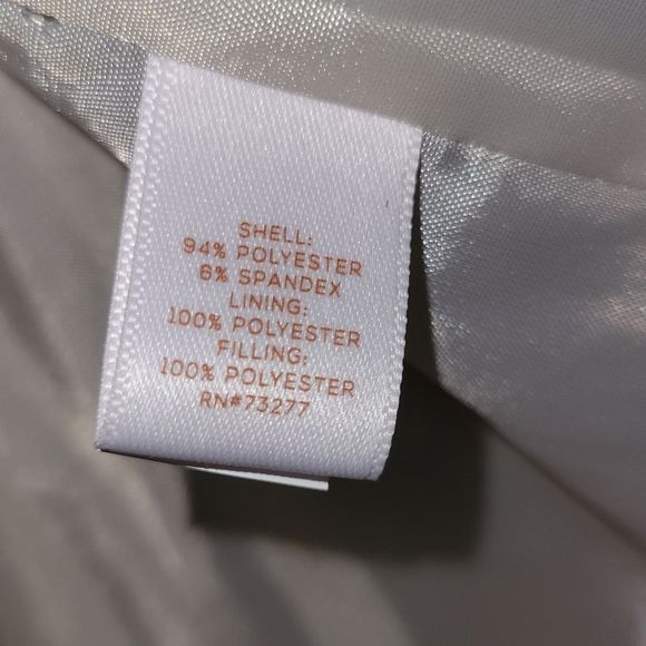 Women's Lauren Conrad Puffer Velour Sweater Jacket Size Medium - Picture 4 of 4